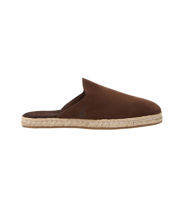 Photo: Ancient Greek Sandals Fimos leather espadrille mules