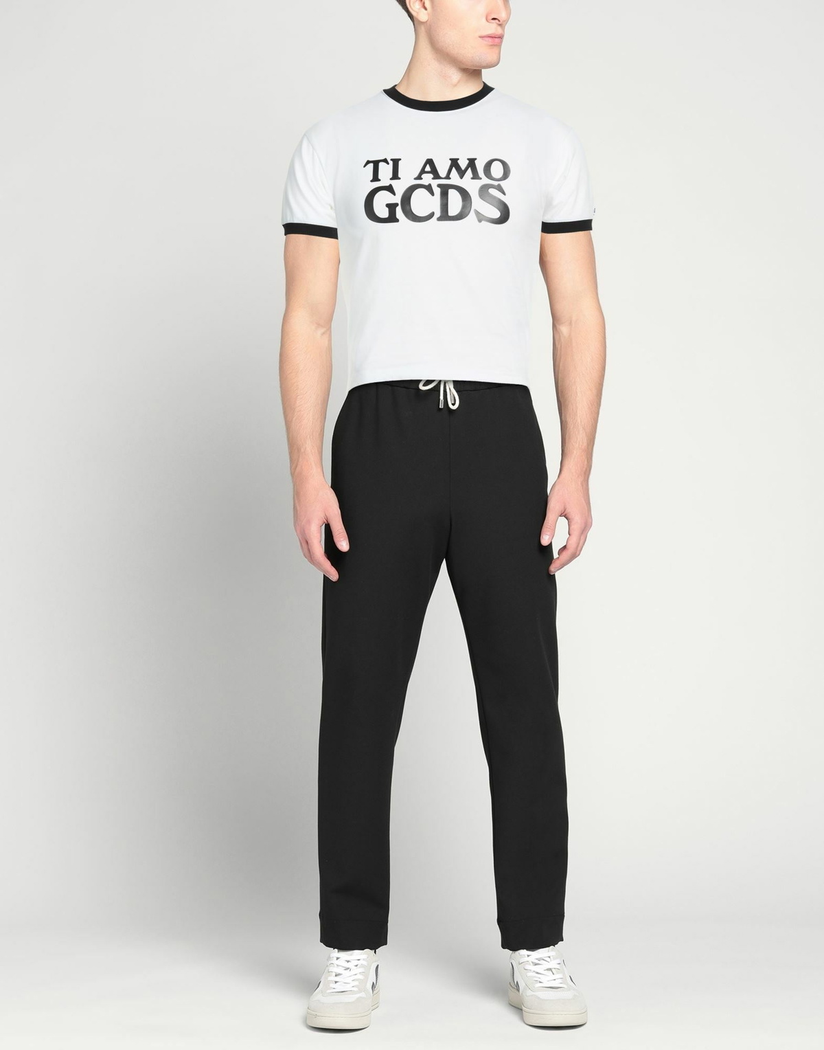 Gcds Mens T-shirt in White