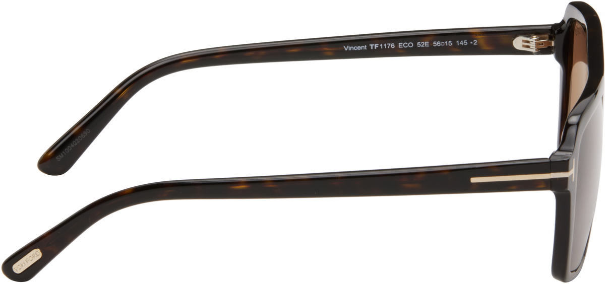 TOM FORD Brown & Black Vincent Sunglasses TOM FORD