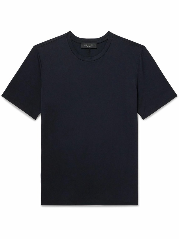 Photo: Rag & Bone - Tech-Jersey T-Shirt - Black