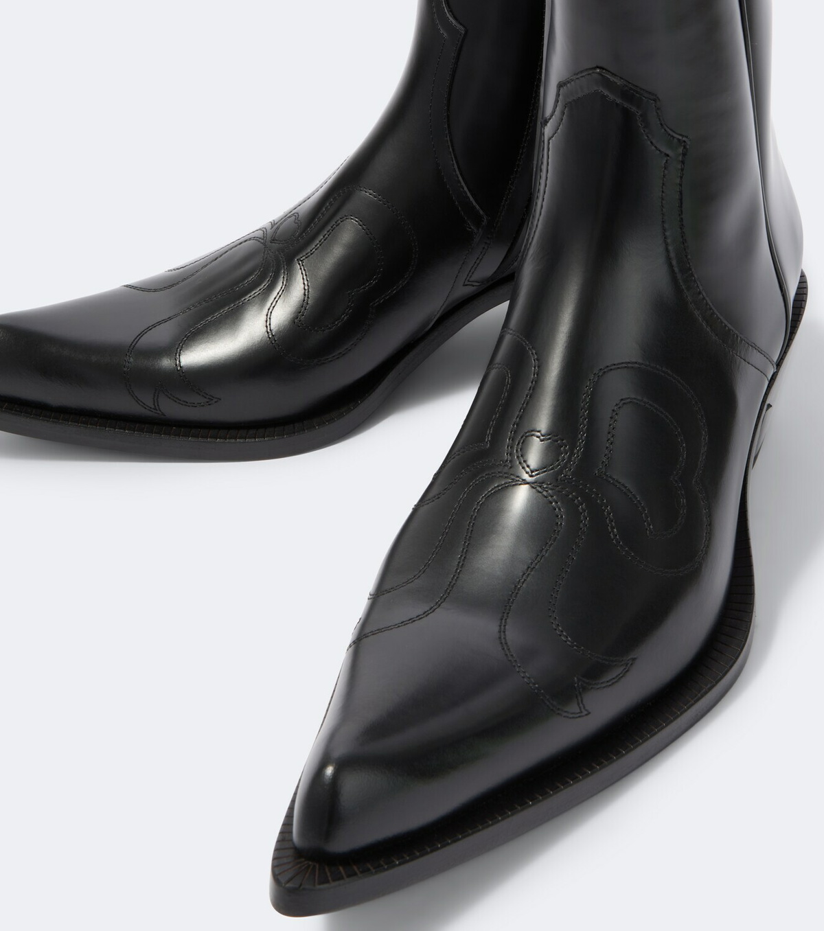 Acne Studios Leather cowboy boots