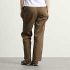 Nothing Written Women's Tabby Wide Chino Pants in Moss Brown