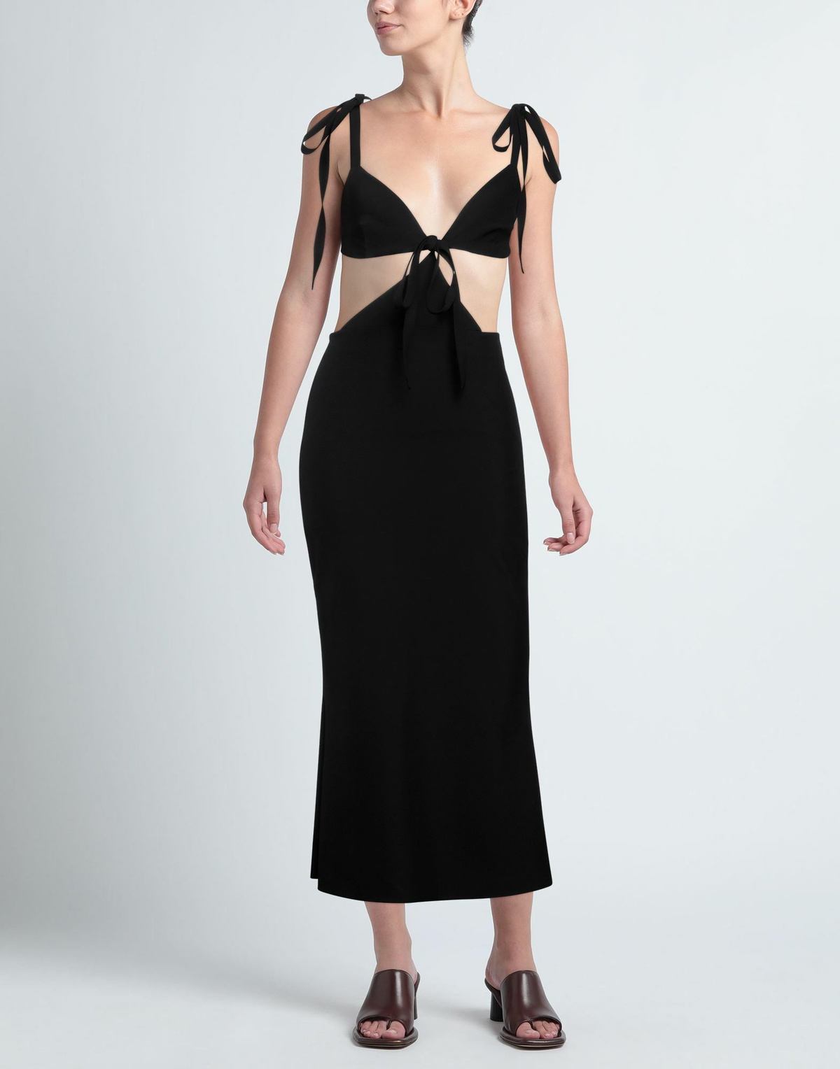 Christopher Kane Womens Maxi dress in Black
