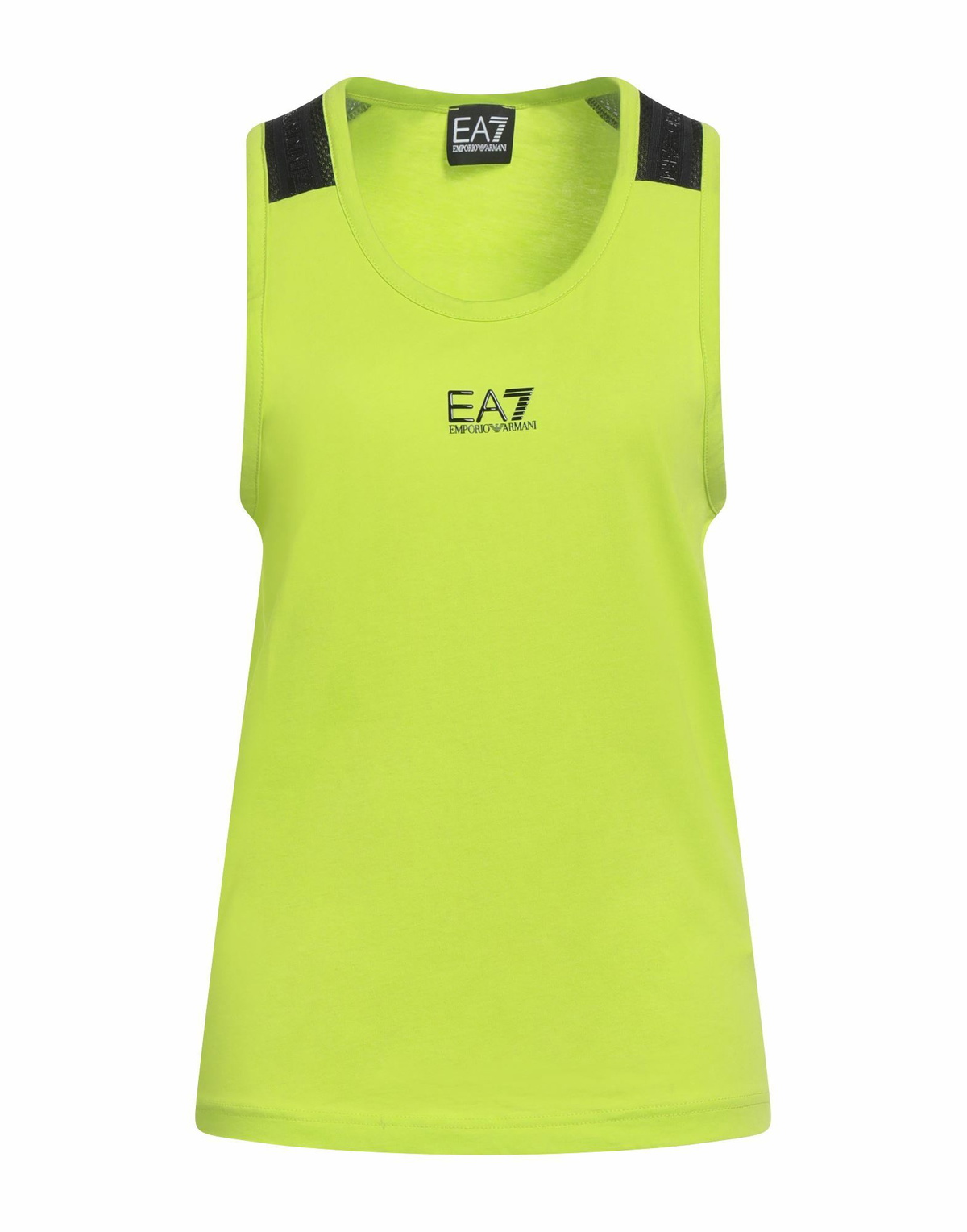 Ea7 Mens Tank top Lime in Green