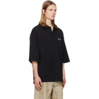 AMIRI Black 'AMIRI' Polo
