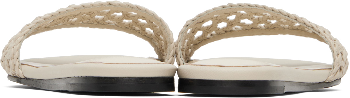 Le Monde Beryl Beige Woven Pool Slides