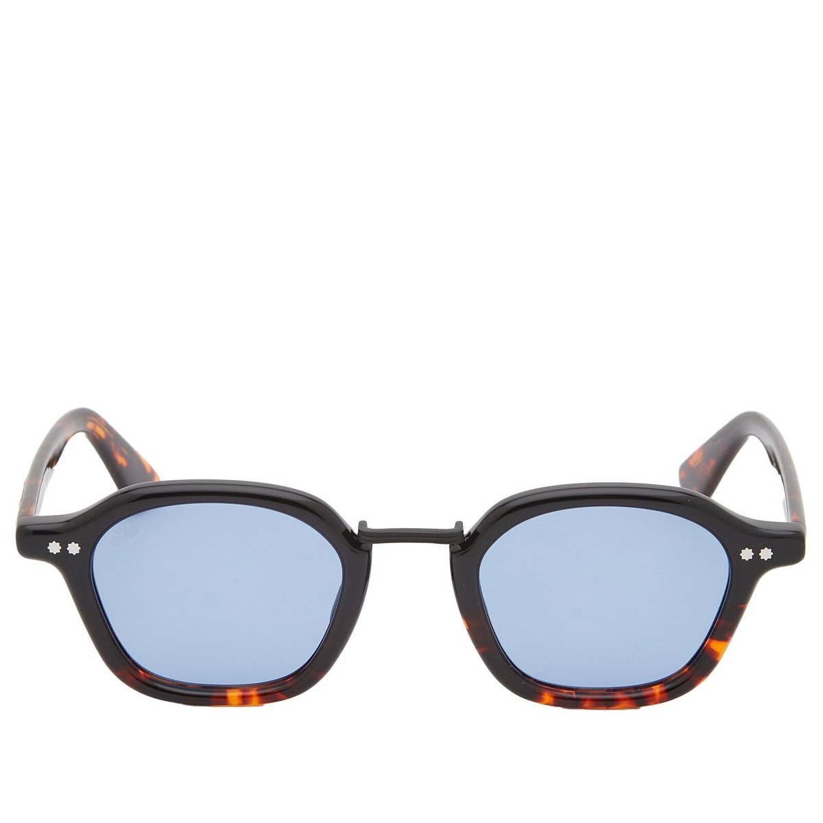 AKILA Iris Sunglasses in Black/Tortoise/Blue 