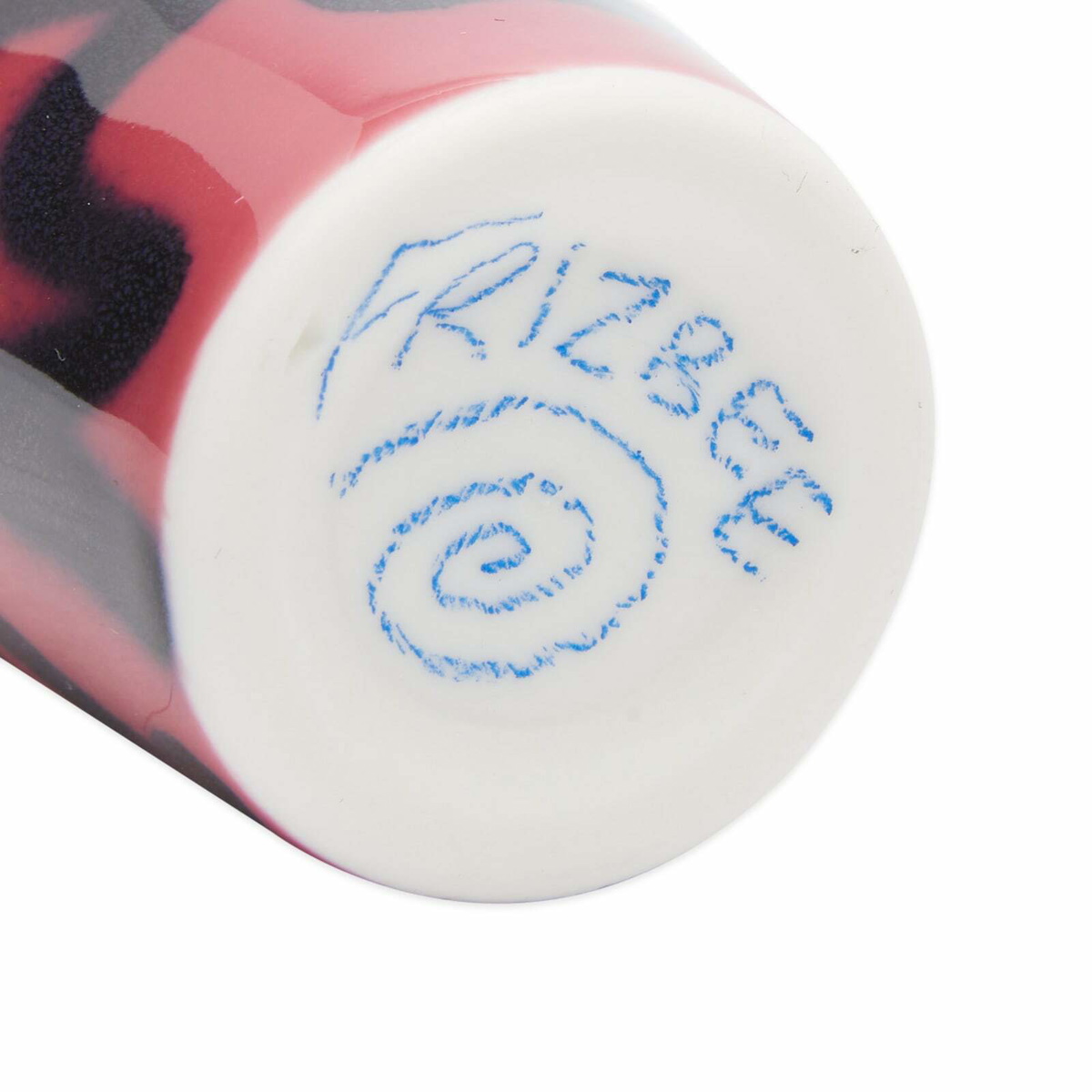 Frizbee Ceramics Espresso Cup In Roses Pizza Frizbee Ceramics