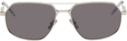 Givenchy Silver GV One Sunglasses