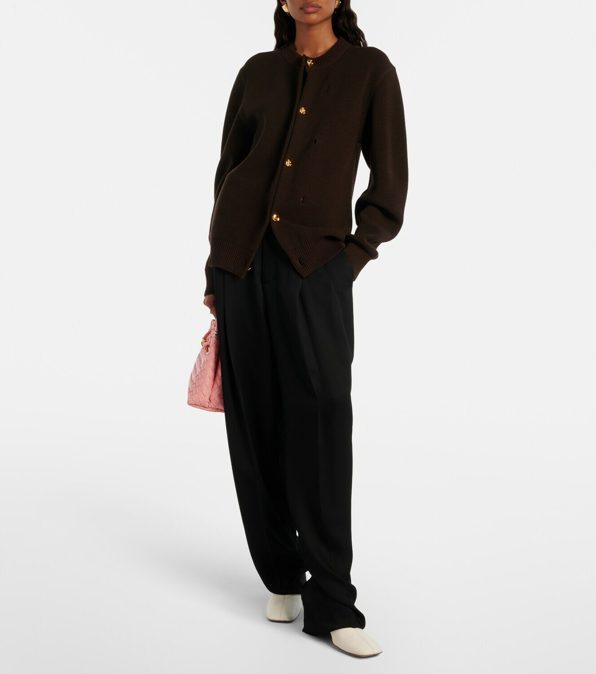 Bottega Veneta Wool and cotton cardigan