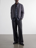 NN07 - Jasper Crew 60062 Wool Cardigan - Gray