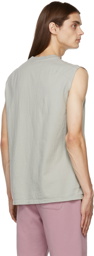 John Elliott Grey Rodeo Tank Top