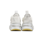 Acne Studios White Tumbled Rockaway Sneakers