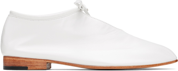 Photo: Martiniano White Bootie Loafers