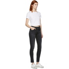 R13 Black High-Rise Skinny Jeans