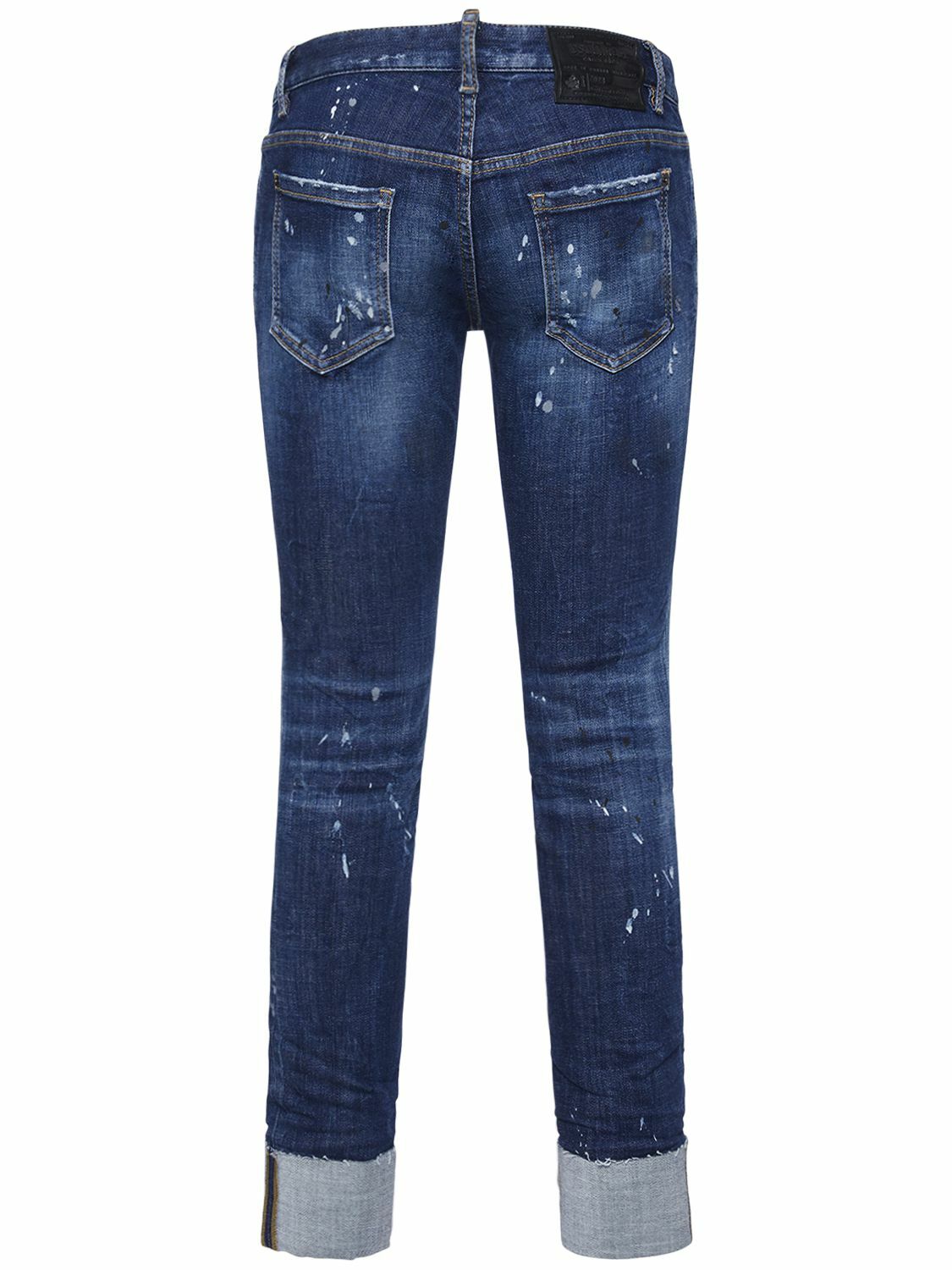 パンツ DSQUARED2 JEANS JENNIFER cropped 34 DSQUARED2 - Sexy Twist Denim Jeans Dsquared2