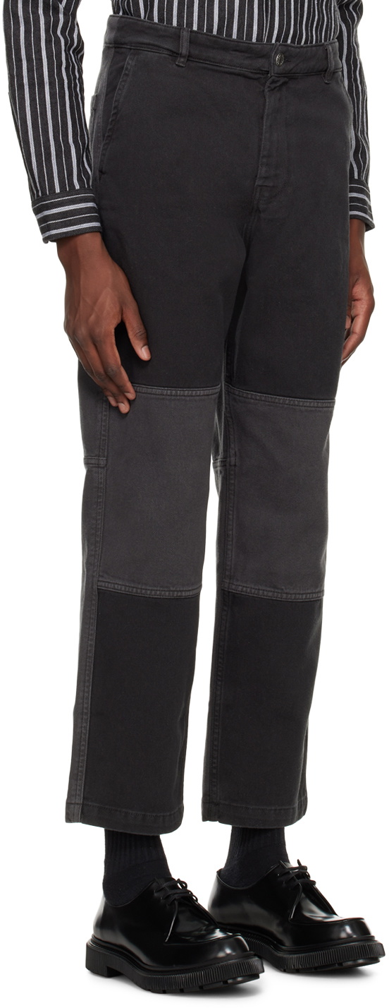 Samsøe Samsøe Black Fanon Denim Trousers