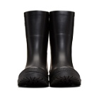 Stutterheim Black Hornavan Rain Boots