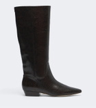 Veronica Beard Gabrielle leather knee-high boots