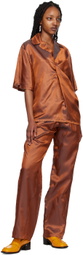 Bianca Saunders Orange Bailey Shirt