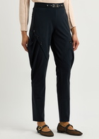 High Hurry Panelled Stretch-jersey Trousers Navy