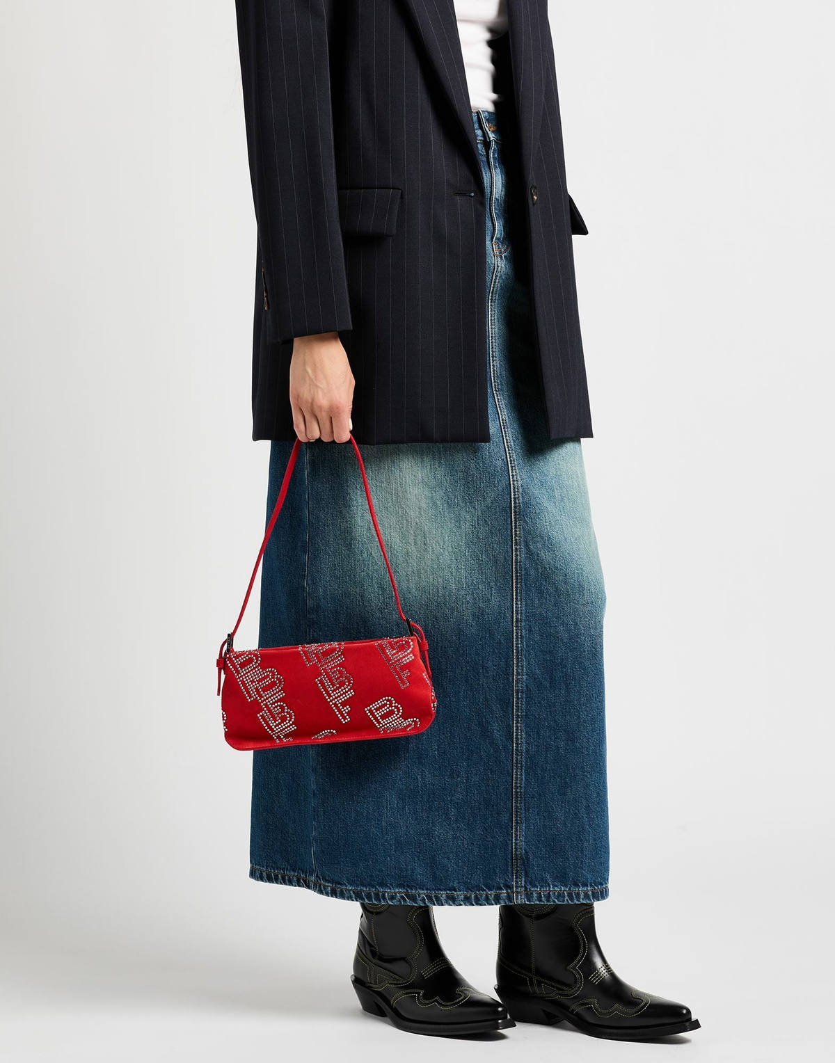 By Far Womens Shoulder bag Brick