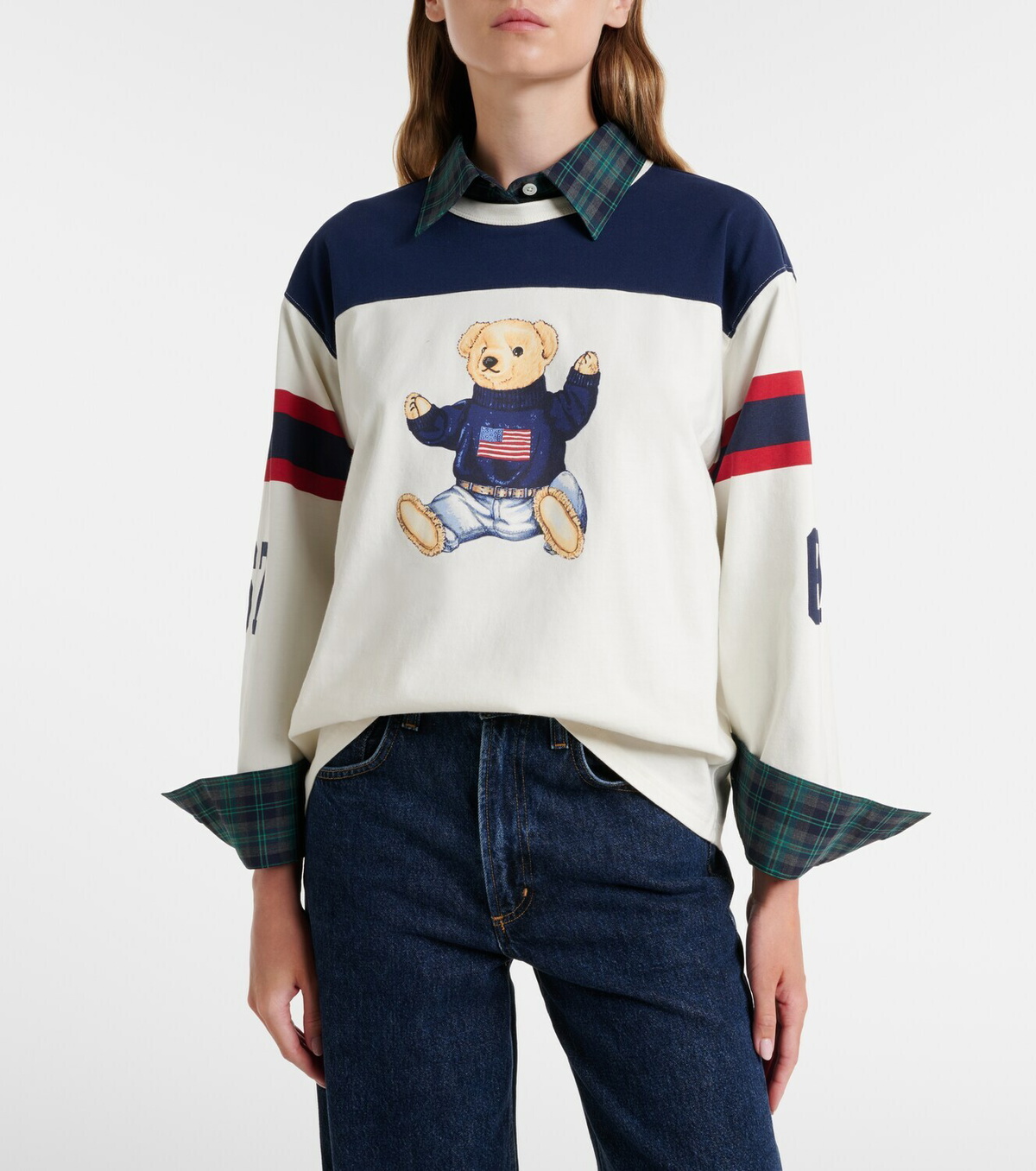 Polo Ralph Lauren Printed cotton jersey sweatshirt