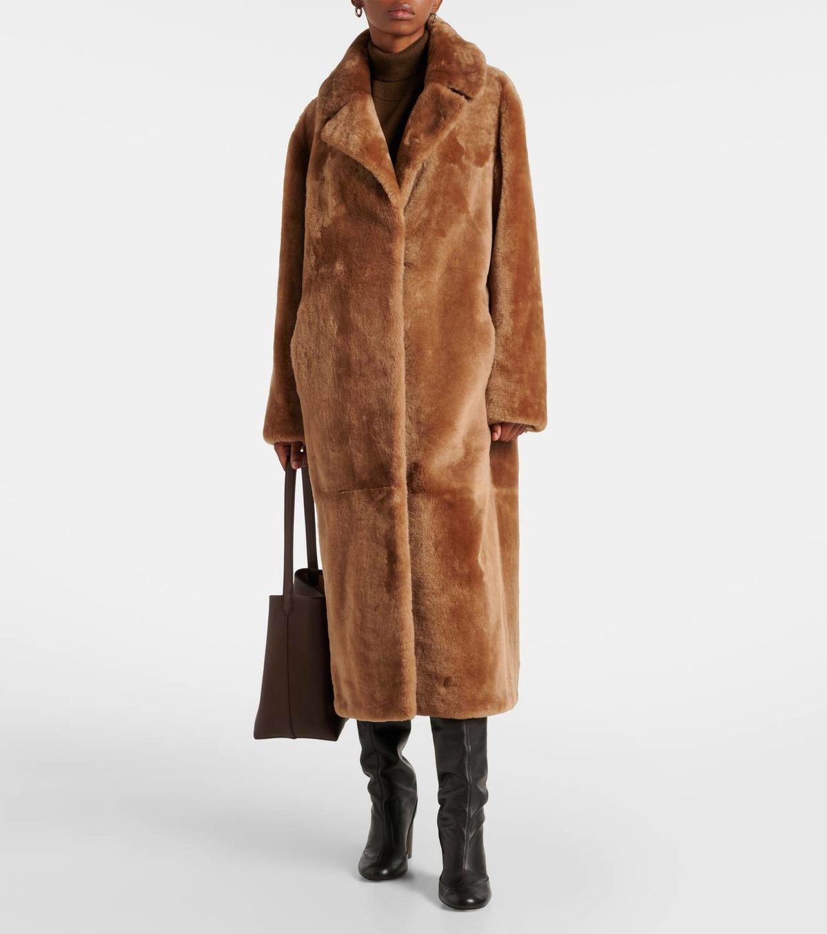 Yves Salomon Meteo shearling coat Yves Salomon