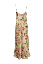 Max Mara Studio Louis Silk Dress With Floral Print