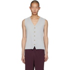 Homme Plisse Issey Miyake Grey Basics Vest