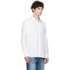 A.P.C. White Lino Shirt