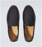 Christian Louboutin Varsiboat leather loafers