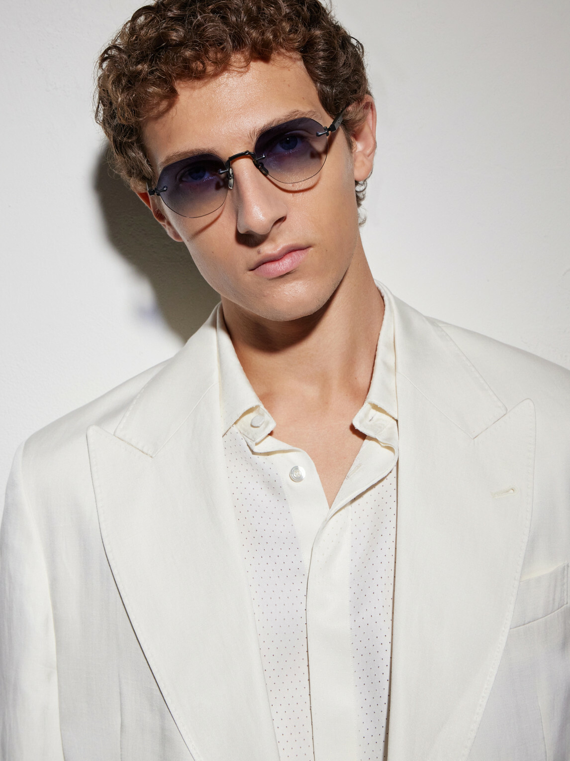 Sato - Terebellum I Titanium Round-Frame Sunglasses