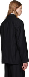 OUR LEGACY Black Unconstructed DB Blazer