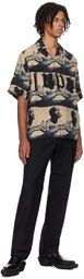 WACKO MARIA Beige 'Tupac' Shirt