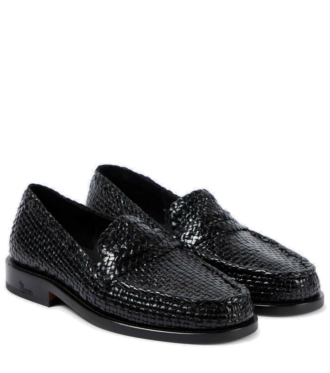 国内発送/送料関税込【MARNI】MOMS BAMBI 3.0' LOAFER Burgundy leather Bambi 3.0 loafer with double buckle | Marni