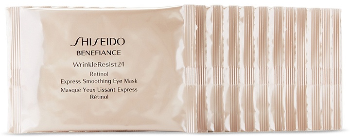 Photo: SHISEIDO Benefiance WrinkleResist24 Retinol Express Smoothing Eye Mask Set