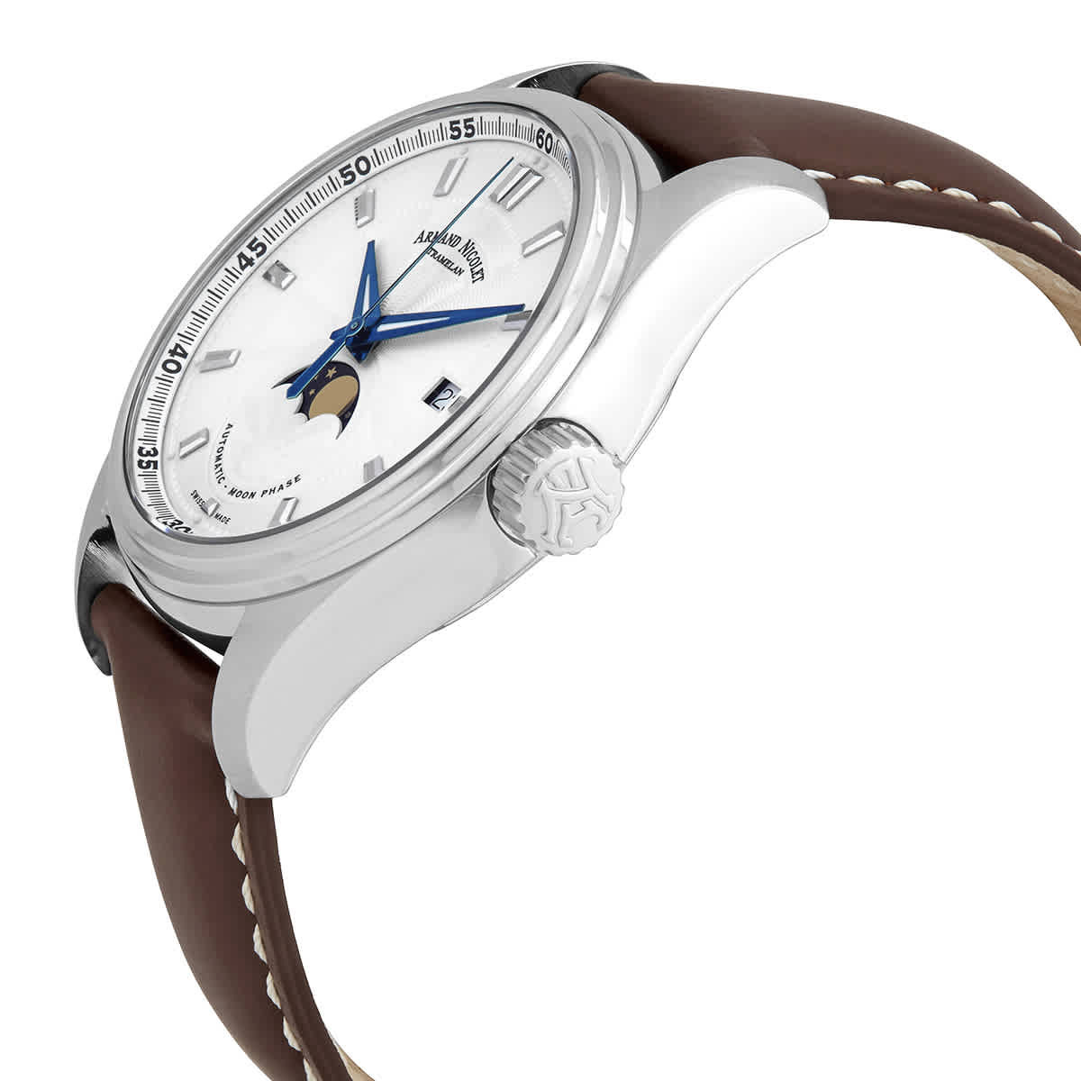 Armand Nicolet MH2 Automatic Silver Dial Mens Watch A640L-AG-P140MR2