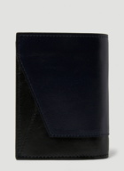 Colour Block Bifold Wallet in Blue