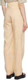 Filippa K Beige Julie Trousers