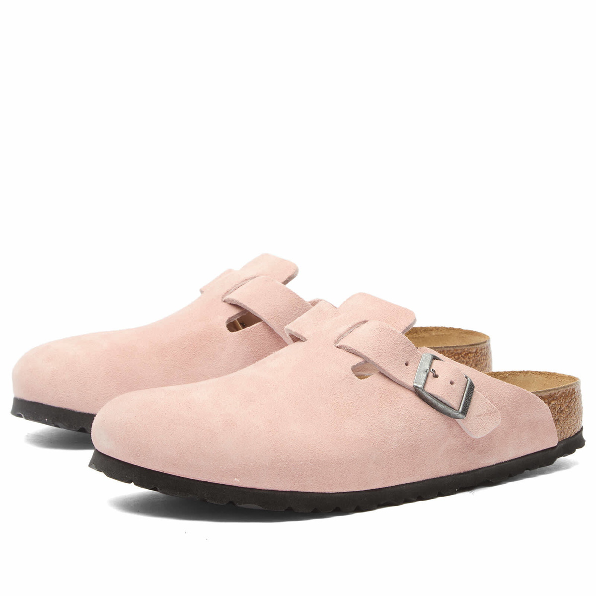 Birkenstock Women's Boston LEVE Clog - Pink Clay Suede