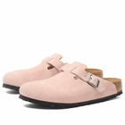 Birkenstock Women's Boston LEVE Clog - Pink Clay Suede