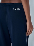 Miu Miu Elasticated Wide-Leg Pants