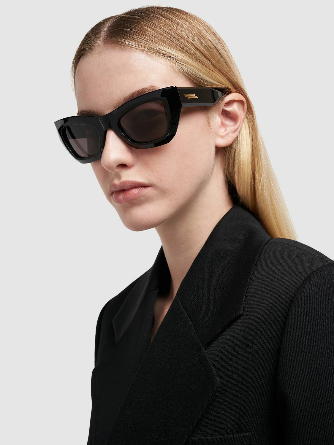 Bottega Veneta Burgundy Acetate Glasses (Frames) main image 0