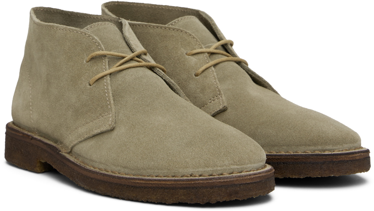 Drake's Beige Clifford Desert Boots