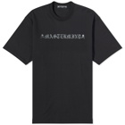 Mastermind Japan Men's Rubbed Logo T-Shirt in Black
