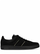 TOM FORD - Suede & Leather Low Top Sneakers