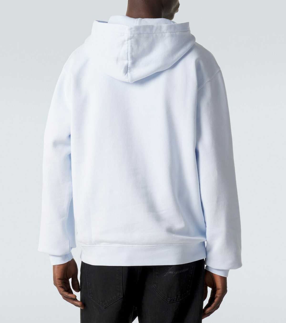 Jacquemus Gros Grain logo cotton hoodie