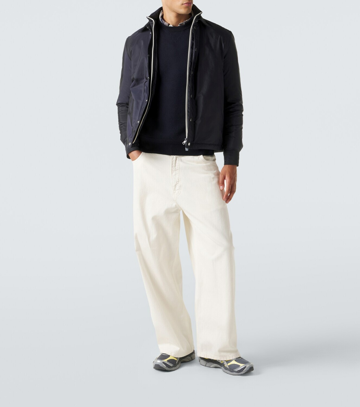 Moncler Logo virgin wool sweater