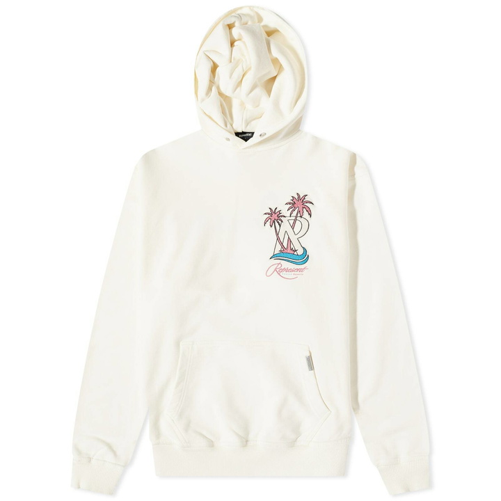 Photo: Represent Men's Resort Hoody in White